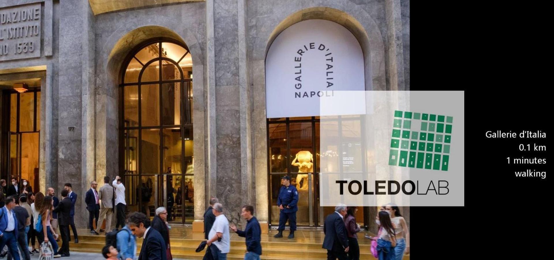 Toledo Lab Hotel Napoli Bagian luar foto