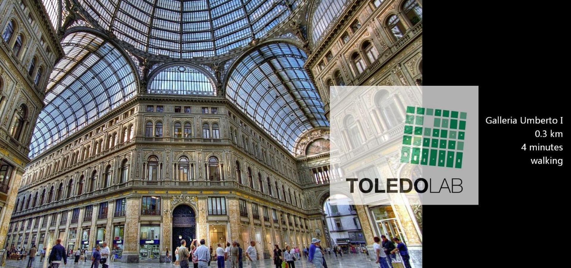 Toledo Lab Hotel Napoli Bagian luar foto