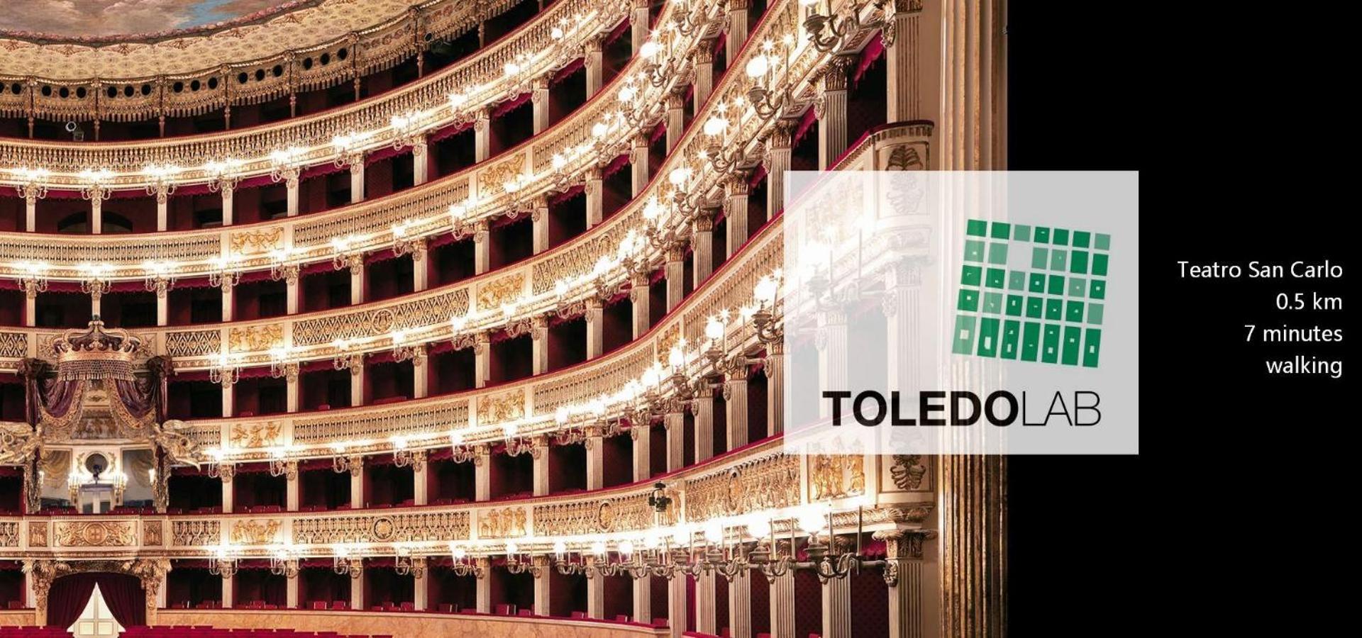 Toledo Lab Hotel Napoli Bagian luar foto